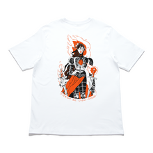 Load image into Gallery viewer, &quot;Space Knight&quot; Cut and Sew Wide-body Tee White/Black