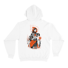 Load image into Gallery viewer, &quot;Space Knight&quot; Basic Hoodie White/Black