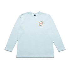 Load image into Gallery viewer, &quot;Osmosis&quot; Taper-Fit Heavy Cotton Long Sleeve Tee Mint