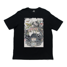 Load image into Gallery viewer, &quot;Nocturne&quot; Cut and Sew Wide-body Tee White/Black