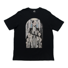 Load image into Gallery viewer, &quot;High Priestess&quot; Cut and Sew Wide-body Tee White/Black