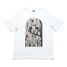 Load image into Gallery viewer, &quot;High Priestess&quot; Cut and Sew Wide-body Tee White/Black