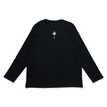 Load image into Gallery viewer, &quot;High Priestess&quot; Cut and Sew Wide-body Long Sleeved Tee White/Black