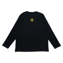 Load image into Gallery viewer, &quot;Magician&quot; Cut and Sew Wide-body Long Sleeved Tee Black/Beige
