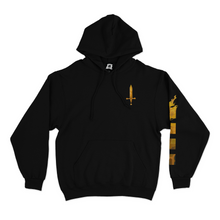 Load image into Gallery viewer, &quot;Golden Girl&quot; Basic Hoodie Black