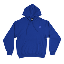 Load image into Gallery viewer, &quot;Hierophant&quot; Basic Hoodie Black/Cobalt Blue