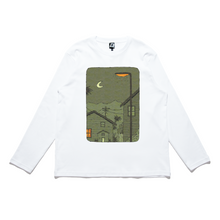 Load image into Gallery viewer, &quot;A Night in SoCal&quot; Cut and Sew Wide-body Long Sleeved Tee White/Black