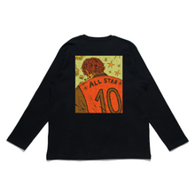 Load image into Gallery viewer, &quot;All Star&quot; Cut and Sew Wide-body Long Sleeved Tee Black