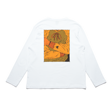 Load image into Gallery viewer, &quot;Heart On My Sleeve&quot; Cut and Sew Wide-body Long Sleeved Tee White/Black