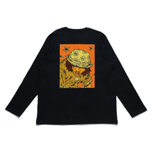 Load image into Gallery viewer, &quot;Smiley&quot; Cut and Sew Wide-body Long Sleeved Tee White/Black