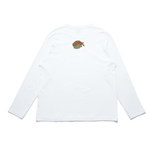 Load image into Gallery viewer, &quot;No Dogs Allowed&quot; Cut and Sew Wide-body Long Sleeved Tee White