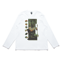 Load image into Gallery viewer, &quot;No Dogs Allowed&quot; Cut and Sew Wide-body Long Sleeved Tee White