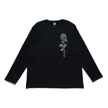 Load image into Gallery viewer, &quot;Feelingless&quot; Cut and Sew Wide-body Long Sleeved Tee White/Black