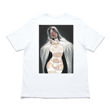 Load image into Gallery viewer, &quot;Face of God&quot; Cut and Sew Wide-body Tee White/Black