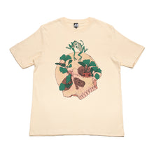 Load image into Gallery viewer, &quot;Dancing Frogs&quot; Cut and Sew Wide-body Tee Beige/Salmon Pink