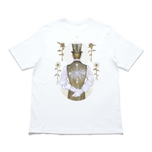 Load image into Gallery viewer, &quot;Sunflower Magician&quot; Cut and Sew Wide-body Tee White/Black