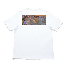 Load image into Gallery viewer, &quot;Supernatural Konbini&quot; Cut and Sew Wide-body Tee White/Black