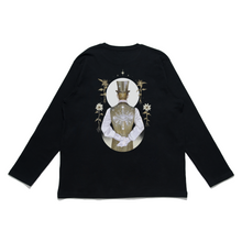 Load image into Gallery viewer, &quot;Sunflower Magician&quot; Cut and Sew Wide-body Long Sleeved Tee White/Black