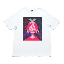 Load image into Gallery viewer, &quot;AWAKEN&quot; Cut and Sew Wide-body Tee White/Black
