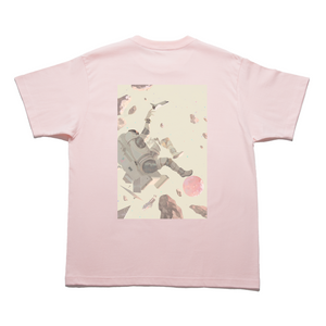 "Ad Astra" Taper-Fit Heavy Cotton Tee Pink