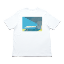 Load image into Gallery viewer, &quot;Yesterday&quot; Cut and Sew Wide-body Tee White