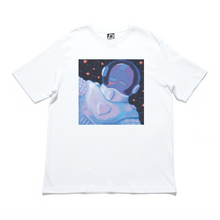 Load image into Gallery viewer, &quot;Space&quot; Cut and Sew Wide-body Tee White/Black