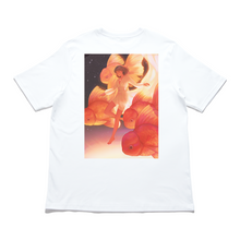 Load image into Gallery viewer, &quot;Free Fall&quot; Cut and Sew Wide-body Tee White/Black