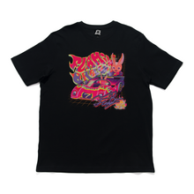 Load image into Gallery viewer, &quot;Flamin&#39;Baby&quot; Cut and Sew Wide-body Tee White/Black