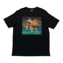 Load image into Gallery viewer, &quot;Boxerbun&quot; Cut and Sew Wide-body Tee White/Black