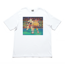 Load image into Gallery viewer, &quot;Boxerbun&quot; Cut and Sew Wide-body Tee White/Black