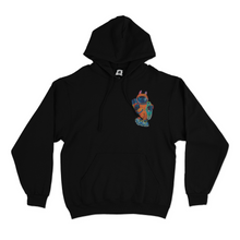Load image into Gallery viewer, &quot;Extraterrestrial Boxing&quot; Basic Hoodie White/Black