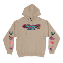 Load image into Gallery viewer, &quot;Heartthrob&quot; Basic Hoodie Black/Beige/Black