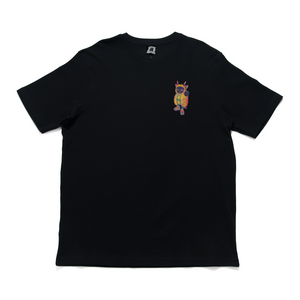 "New Years Card" Cut and Sew Wide-body Tee Black