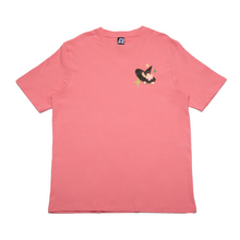 Load image into Gallery viewer, &quot;Sakura&quot; Cut and Sew Wide-body Tee Salmon Pink