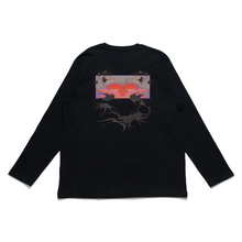 Load image into Gallery viewer, &quot;Magical-V&quot; Cut and Sew Wide-body Long Sleeved Tee White/Black