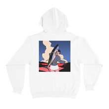 Load image into Gallery viewer, &quot;Fish Girl v2.0&quot; Basic Hoodie White