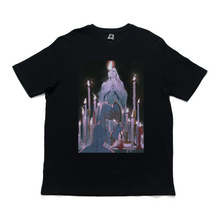Load image into Gallery viewer, &quot;Narcissism&quot; Cut and Sew Wide-body Tee White/Black