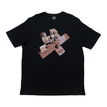 Load image into Gallery viewer, &quot;Who Am I&quot; Cut and Sew Wide-body Tee White/Black
