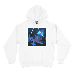 "The Conjuring" Basic Hoodie White/Black