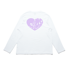 Load image into Gallery viewer, &quot;Congming1&quot; Cut and Sew Wide-body Long Sleeved Tee White/Black