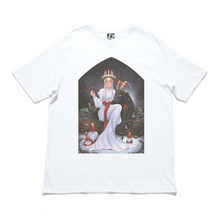 Load image into Gallery viewer, &quot;Scandinavian December&quot; Cut and Sew Wide-body Tee White/Black