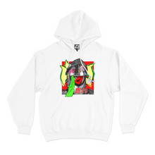 Load image into Gallery viewer, &quot;Street Knight&quot; Basic Hoodie Black/White