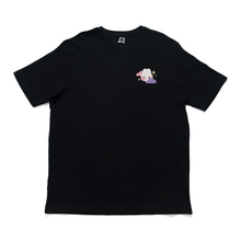 Load image into Gallery viewer, &quot;Bunny Dream&quot; Cut and Sew Wide-body Tee White/Black