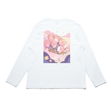 Load image into Gallery viewer, &quot;Bunny Dream&quot; Cut and Sew Wide-body Long Sleeved Tee White/Black
