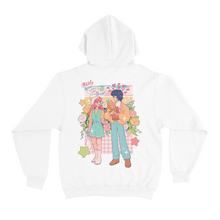 Load image into Gallery viewer, &quot;Colorful Crush&quot; Basic Hoodie White