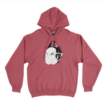 Load image into Gallery viewer, &quot;Masked ghost&quot; Basic Hoodie Pink/Beige
