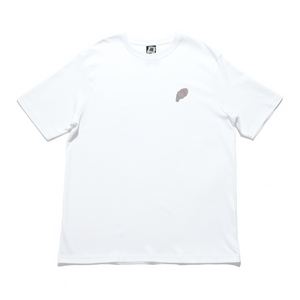 "Out of Mind" Cut and Sew Wide-body Tee White