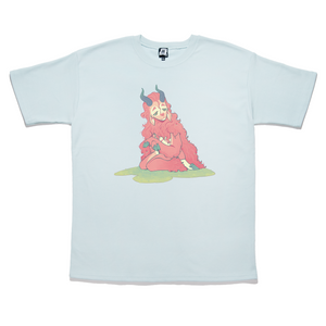 "Strawberry Faun" Taper-Fit Heavy Cotton Tee Mint