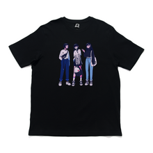 Load image into Gallery viewer, &quot;Girls 01&quot; Cut and Sew Wide-body Tee White/Black