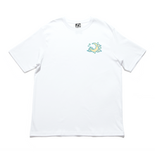 Load image into Gallery viewer, &quot;Whale Window&quot; Cut and Sew Wide-body Tee White/Black